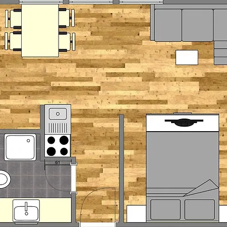 Apartmán Deine Strandburg